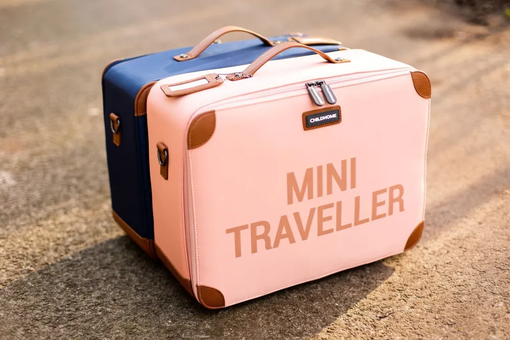 Fashion Childhome Mini Traveller Kinderkoffer - Roze Koper