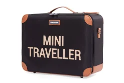 Shop Childhome Mini Traveller Kinderkoffer - Zwart Goud