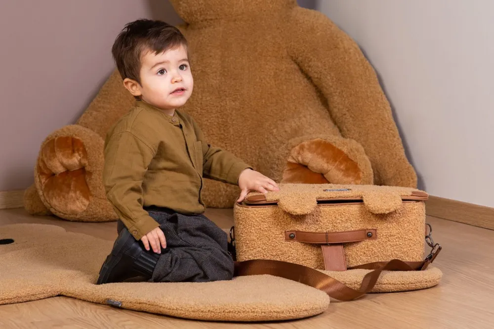 Cheap Childhome Mini Traveller Kinderkoffer - Teddy Brown