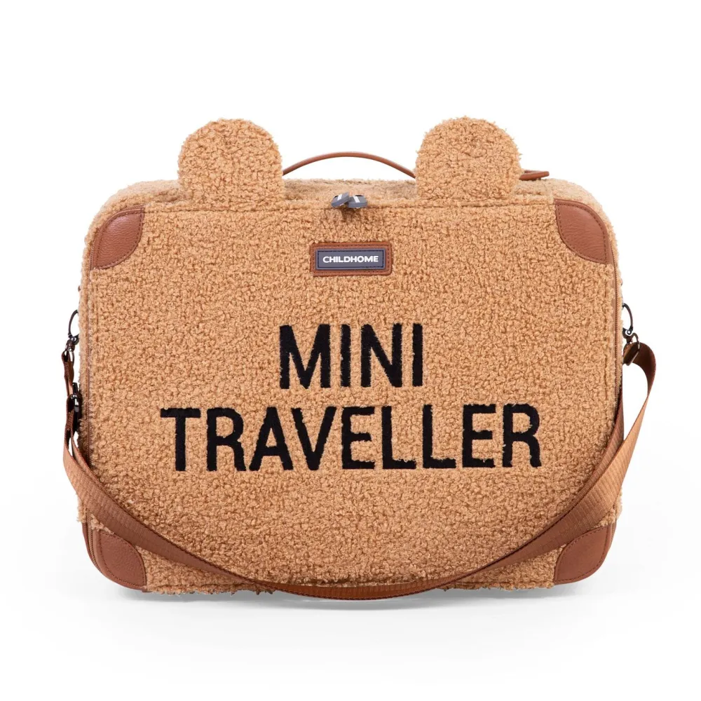 Cheap Childhome Mini Traveller Kinderkoffer - Teddy Brown