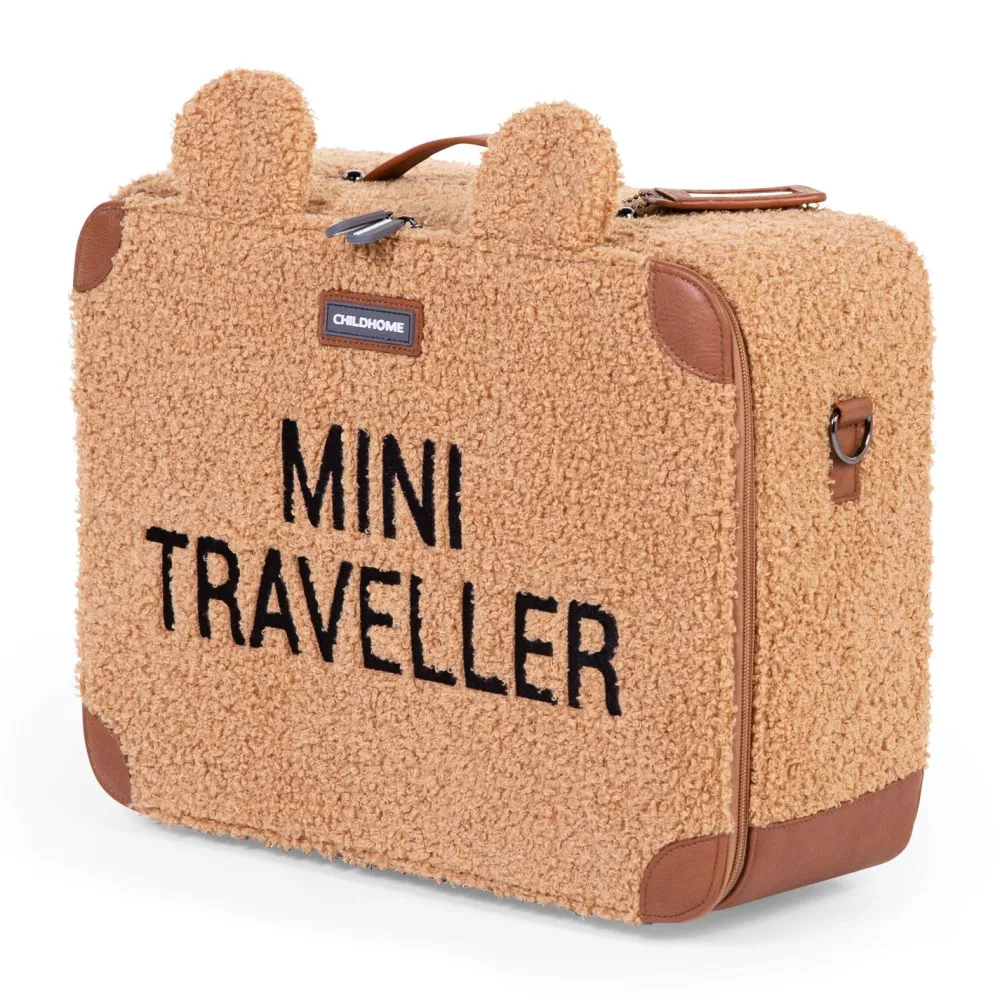 Cheap Childhome Mini Traveller Kinderkoffer - Teddy Brown