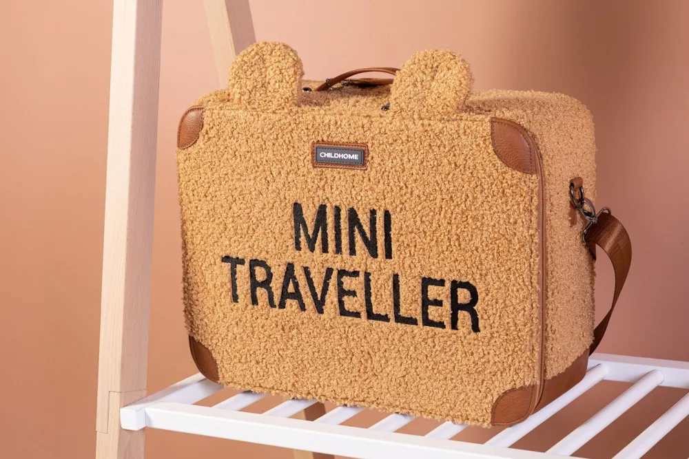 Cheap Childhome Mini Traveller Kinderkoffer - Teddy Brown