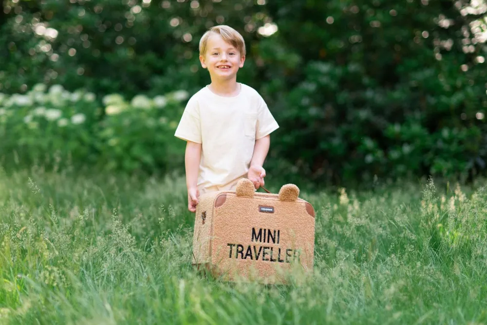 Cheap Childhome Mini Traveller Kinderkoffer - Teddy Brown