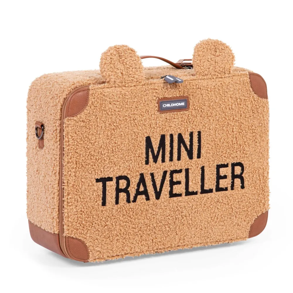 Cheap Childhome Mini Traveller Kinderkoffer - Teddy Brown