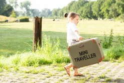 Hot Childhome Mini Traveller Kinderkoffer - Canvas - Kaki