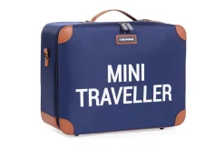 Sale Childhome Mini Traveller Kinderkoffer - Navy Wit
