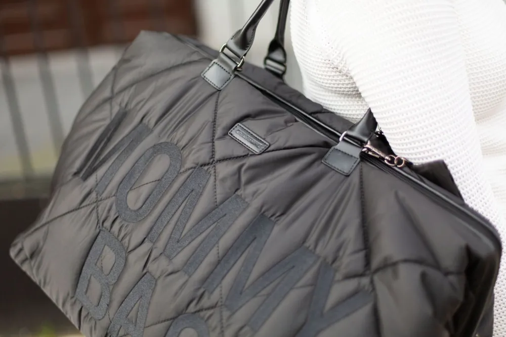 Outlet Childhome Mommy Bag ® Verzorgingstas - Gewatteerd - Zwart