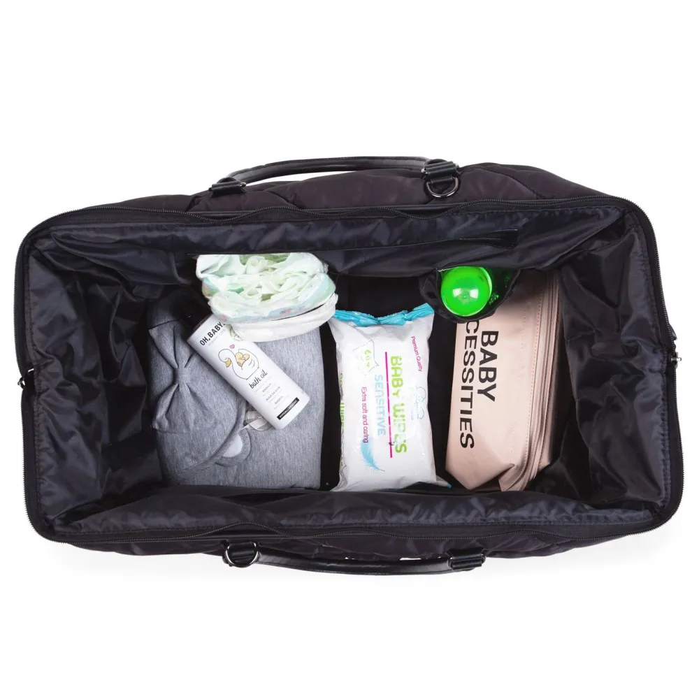 Outlet Childhome Mommy Bag ® Verzorgingstas - Gewatteerd - Zwart