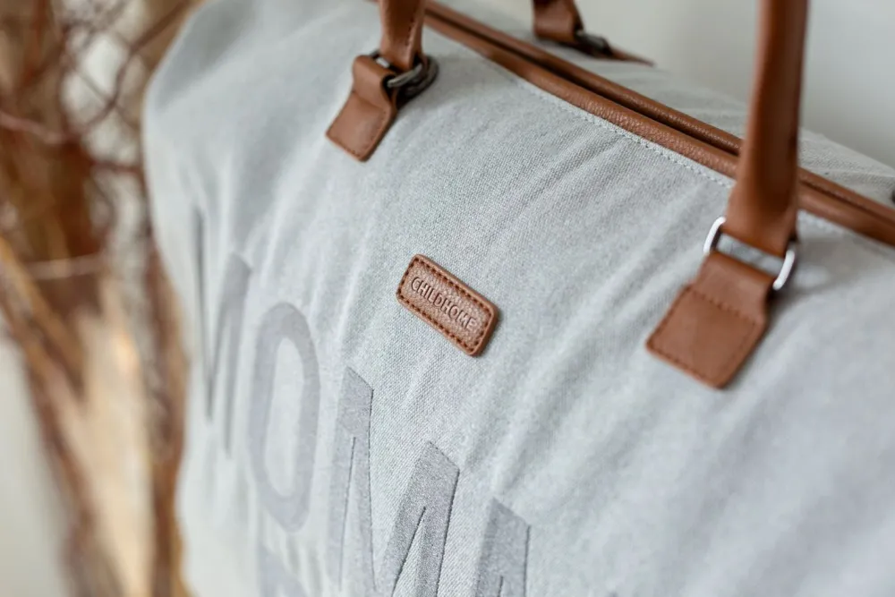 Online Childhome Mommy Bag ® Verzorgingstas - Canvas - Grijs