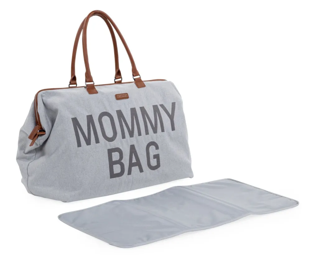 Online Childhome Mommy Bag ® Verzorgingstas - Canvas - Grijs