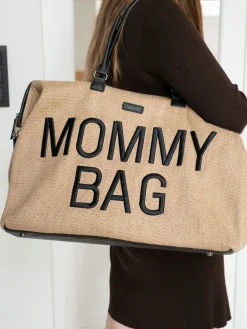 Best Sale Childhome Mommy Bag ® Verzorgingstas - Raffia Look