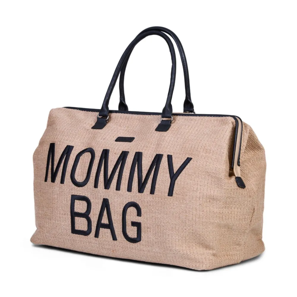 Best Sale Childhome Mommy Bag ® Verzorgingstas - Raffia Look