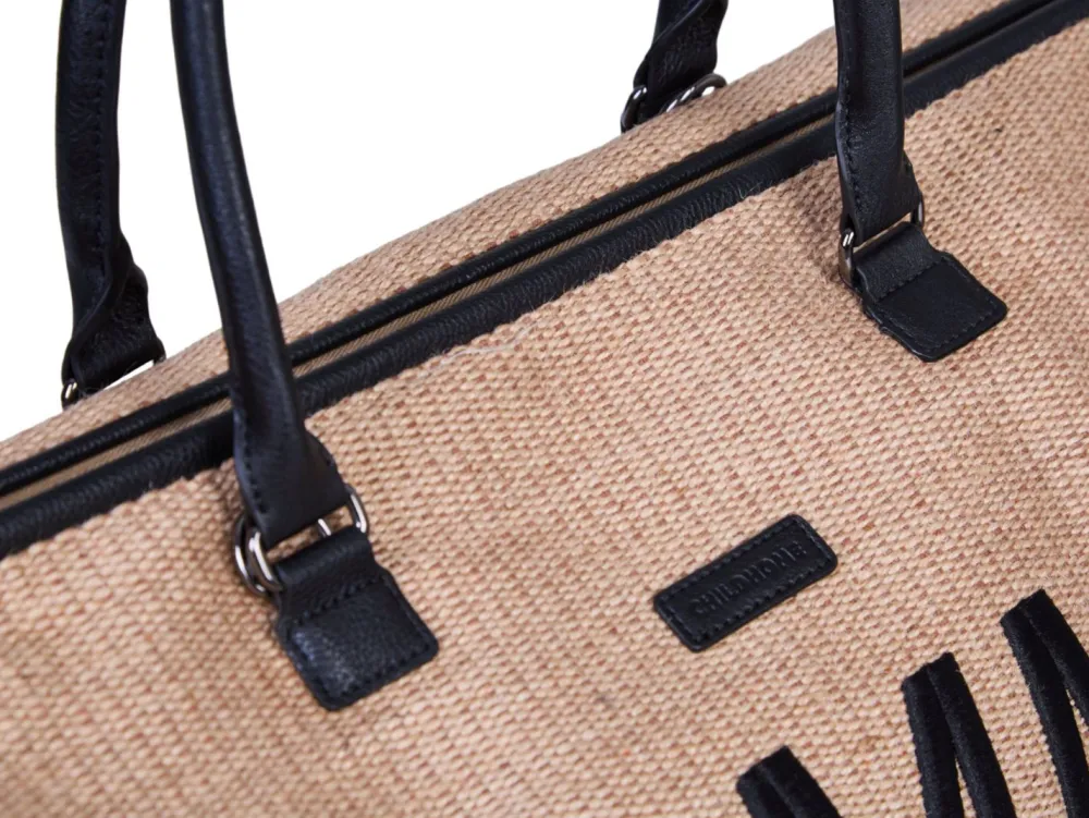 Best Sale Childhome Mommy Bag ® Verzorgingstas - Raffia Look