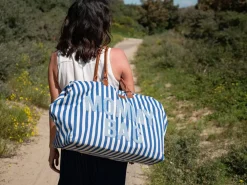 Flash Sale Childhome Mommy Bag ® Verzorgingstas - Stripes - Electric Blue/Light Blue