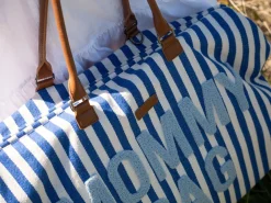 Flash Sale Childhome Mommy Bag ® Verzorgingstas - Stripes - Electric Blue/Light Blue