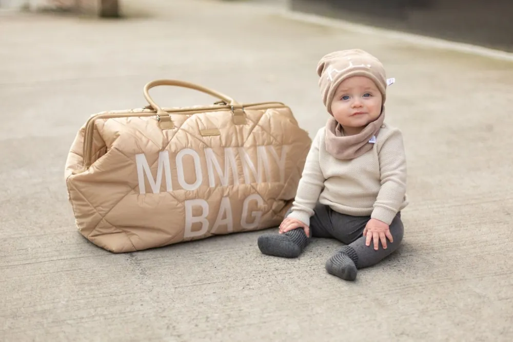 Shop Childhome Mommy Bag ® Verzorgingstas - Gewatteerd - Beige