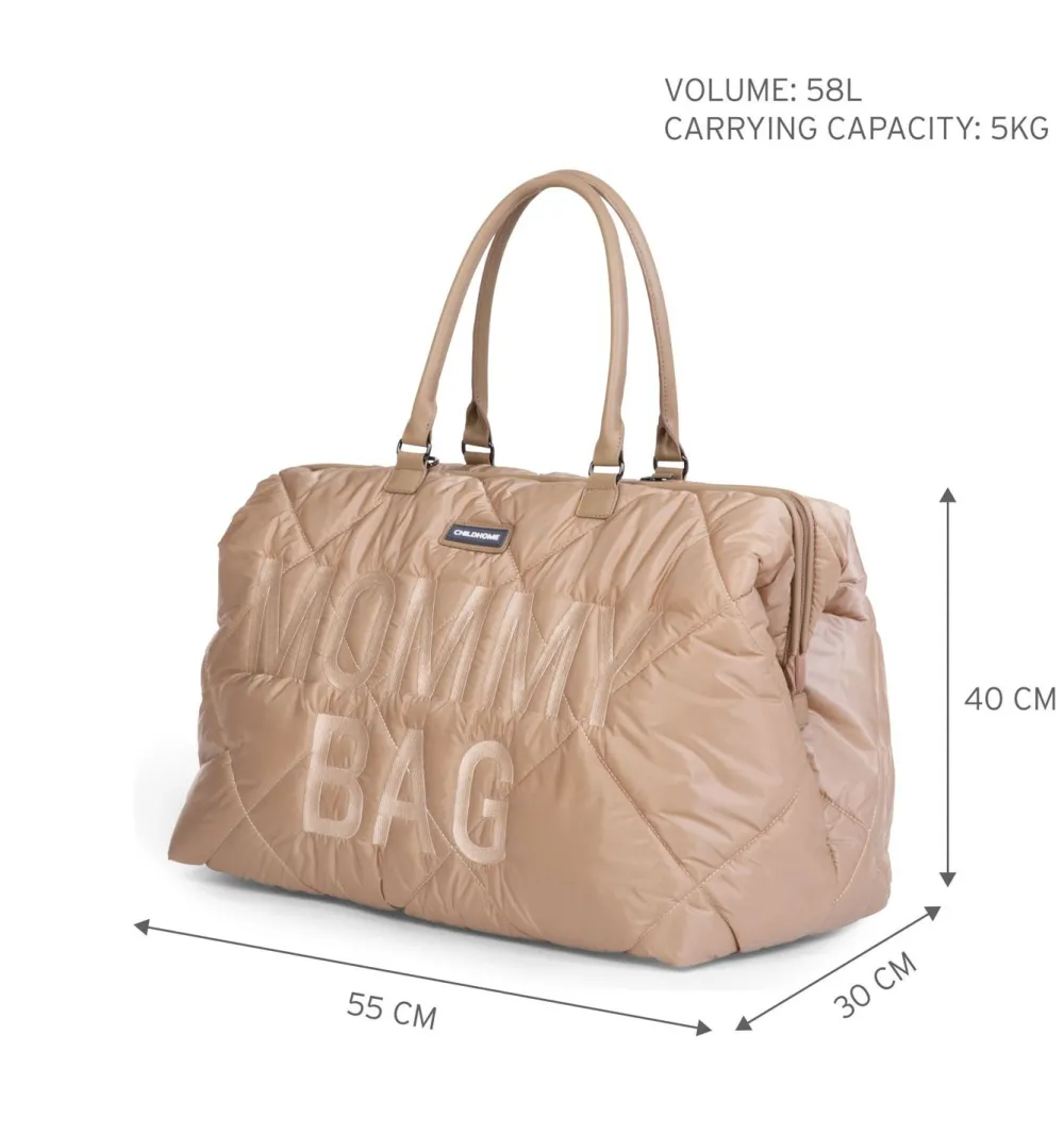 Shop Childhome Mommy Bag ® Verzorgingstas - Gewatteerd - Beige