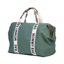 Discount Childhome Mommy Bag ® Verzorgingstas - Signature - Canvas - Groen