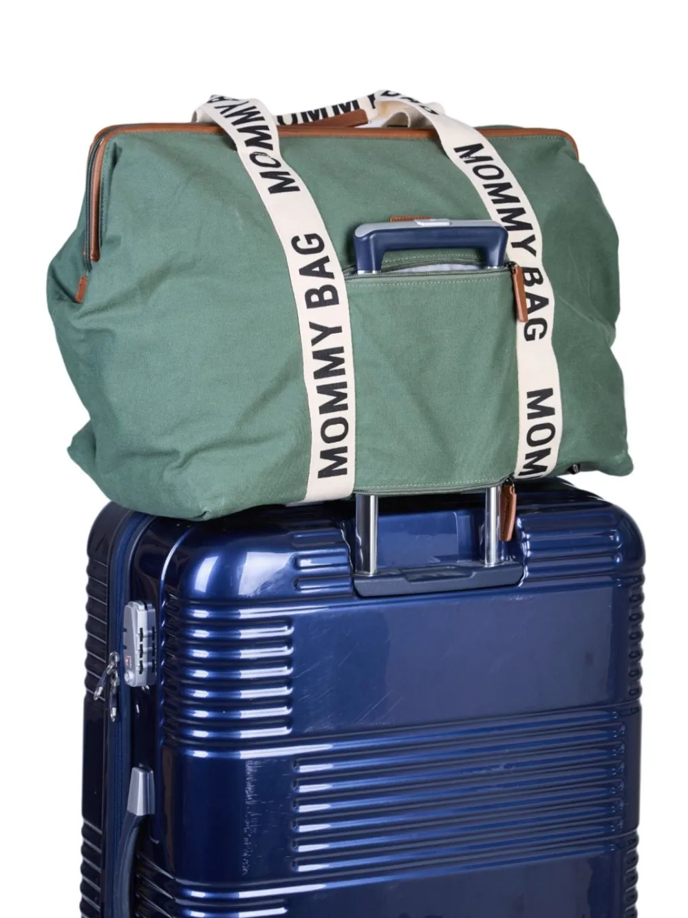 Discount Childhome Mommy Bag ® Verzorgingstas - Signature - Canvas - Groen