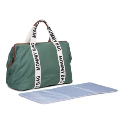 Discount Childhome Mommy Bag ® Verzorgingstas - Signature - Canvas - Groen