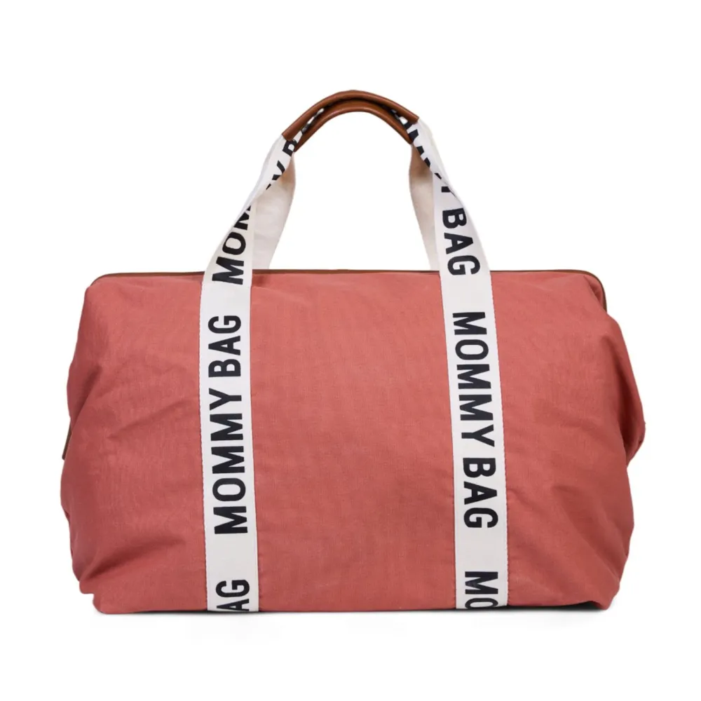 Clearance Childhome Mommy Bag ® Verzorgingstas - Signature - Canvas - Terracotta