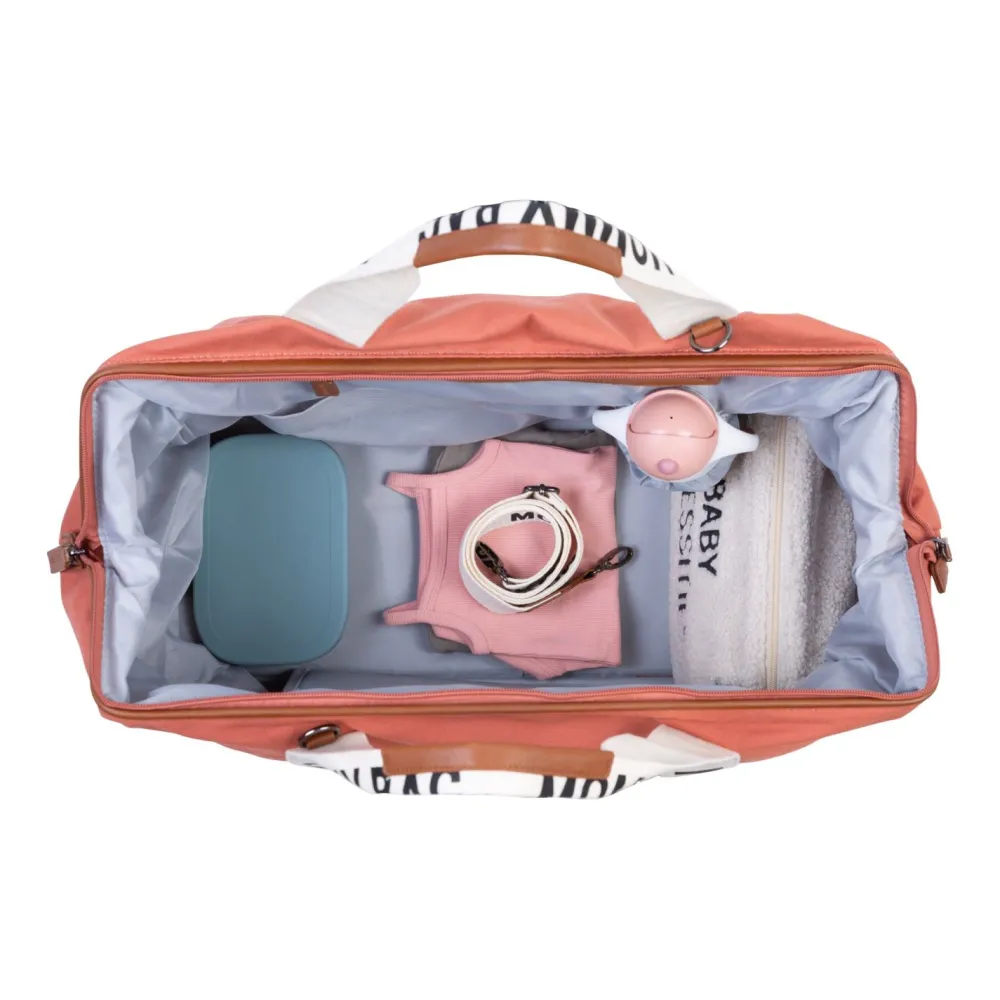 Clearance Childhome Mommy Bag ® Verzorgingstas - Signature - Canvas - Terracotta
