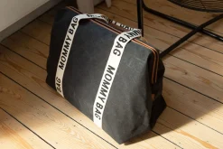 New Childhome Mommy Bag ® Verzorgingstas - Signature - Canvas - Black