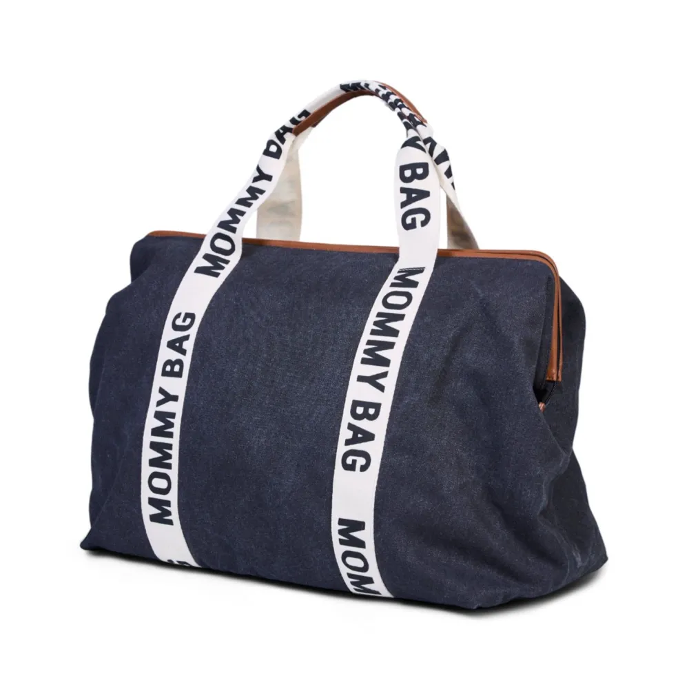 New Childhome Mommy Bag ® Verzorgingstas - Signature - Canvas - Black