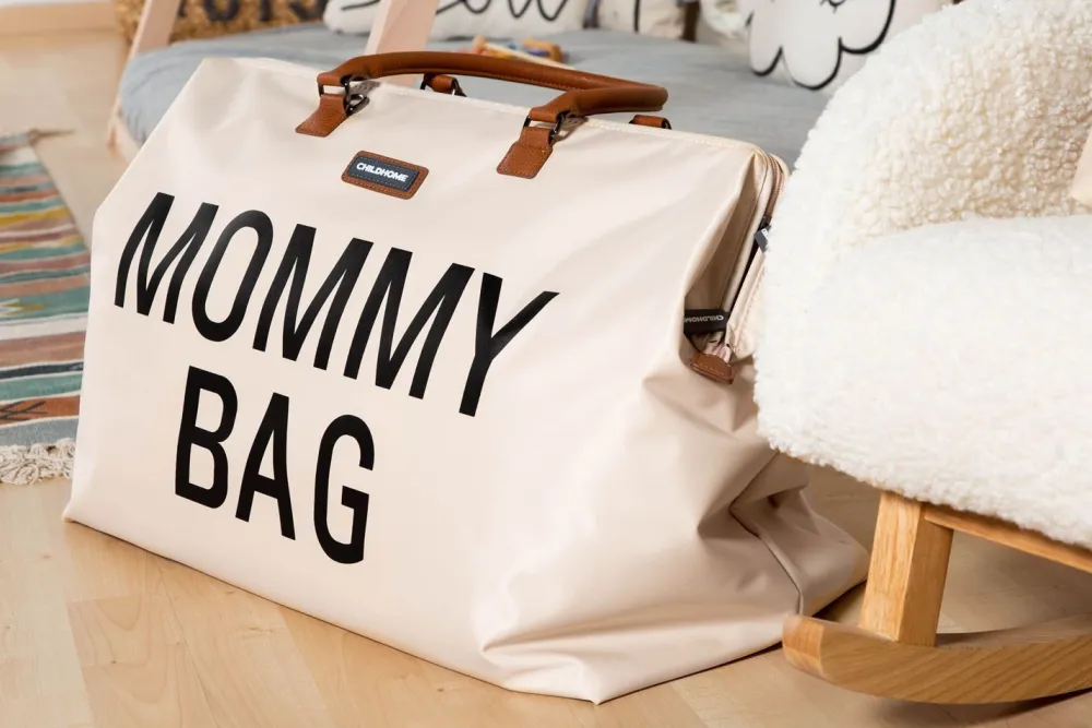 Store Childhome Mommy Bag ® Verzorgingstas - Ecru Zwart