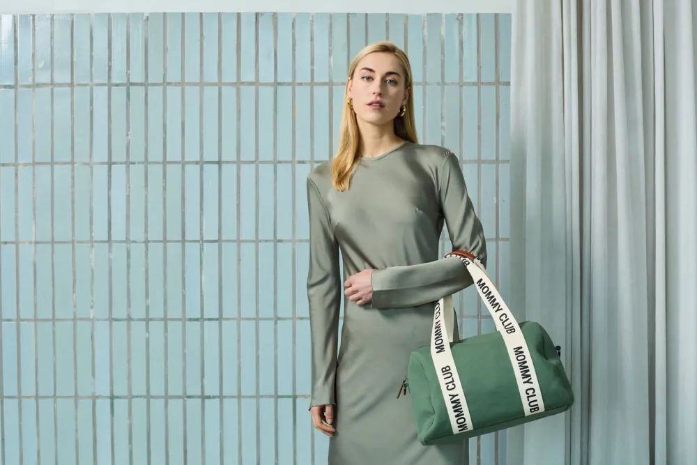 Fashion Childhome Mommy Club Verzorgingstas- Signature - Groen