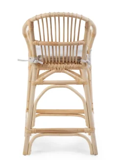 Online Childhome Montana Junior Stoel + Kussen - Naturel - 75X47X42 Cm