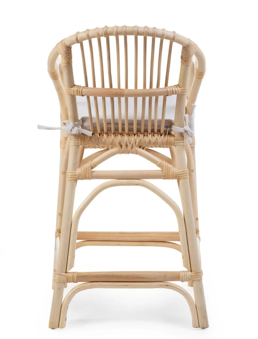 Online Childhome Montana Junior Stoel + Kussen - Naturel - 75X47X42 Cm