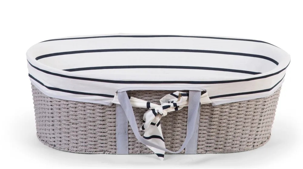 Shop Childhome Moses Mand Bekleding - Jersey - Marin