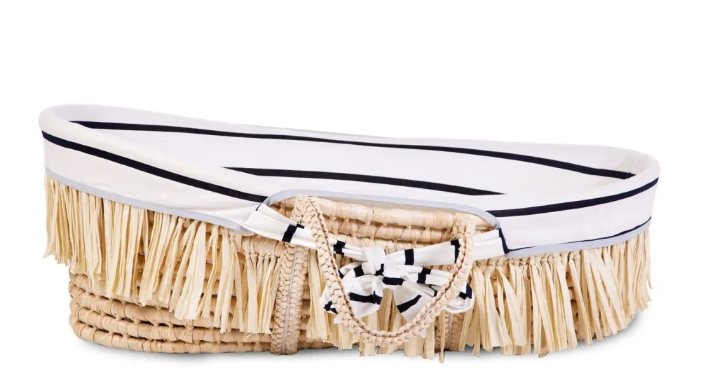Shop Childhome Moses Mand Bekleding - Jersey - Marin
