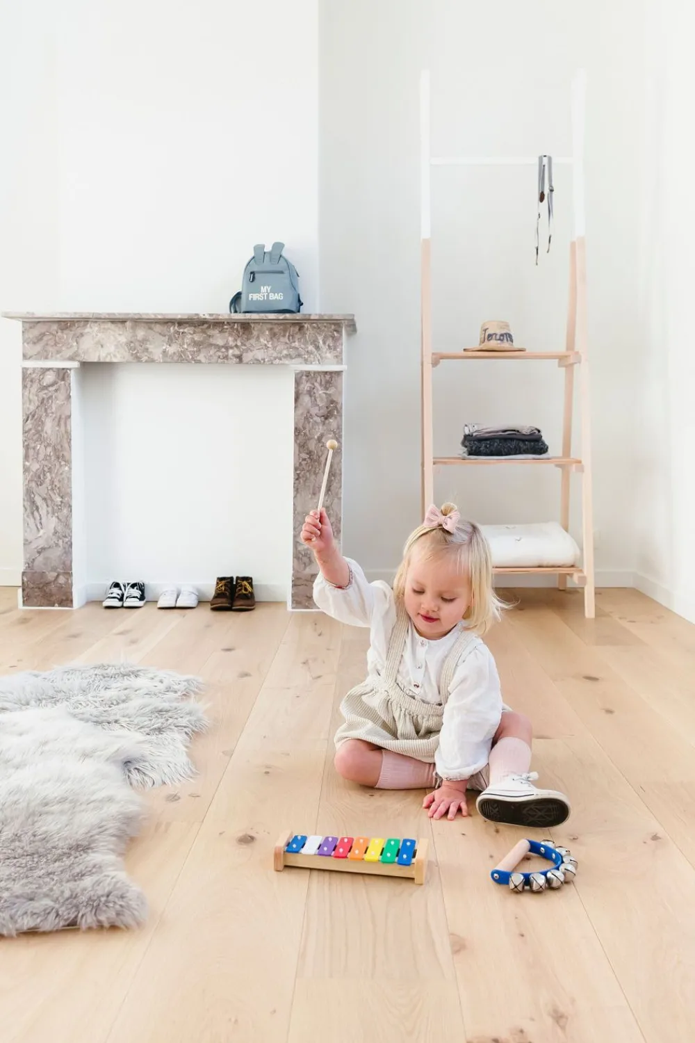 Fashion Childhome Muziekset 8 Instrumenten + Opvouwbare Organiser - Canvas