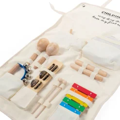 Fashion Childhome Muziekset 8 Instrumenten + Opvouwbare Organiser - Canvas