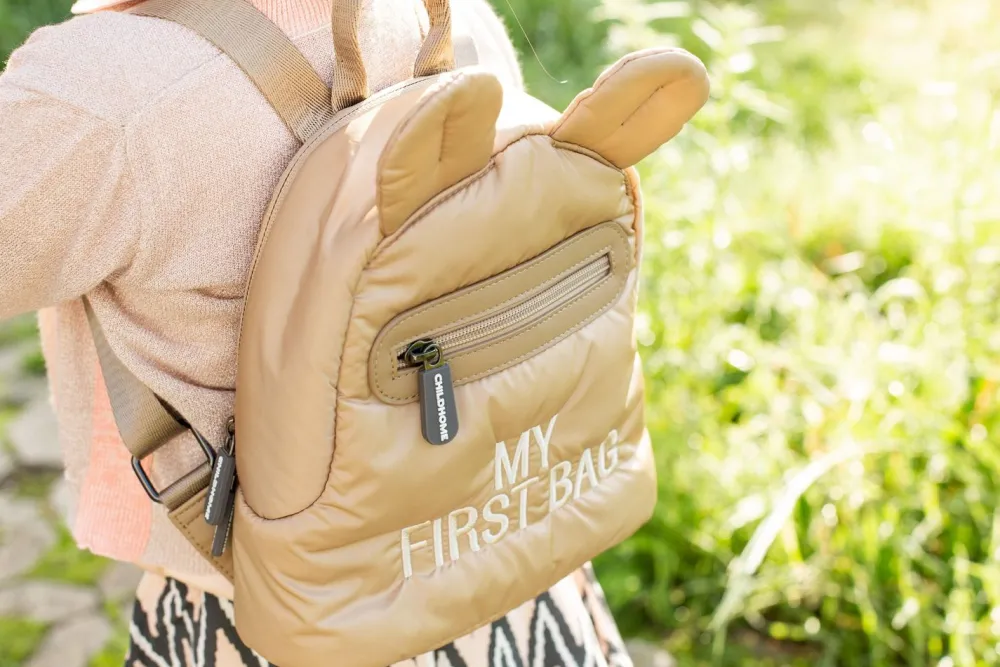 Outlet Childhome My First Bag Kinderrugzak - Gewatteerd - Beige