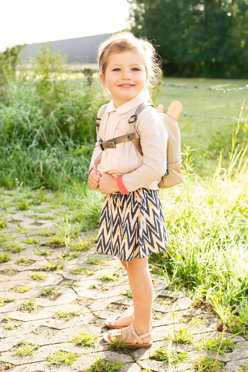 Outlet Childhome My First Bag Kinderrugzak - Gewatteerd - Beige