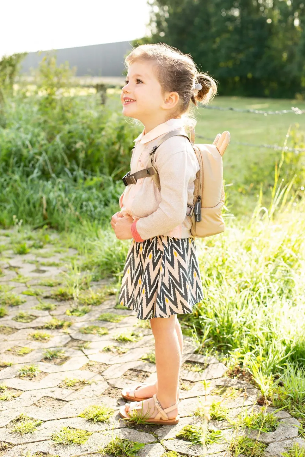Outlet Childhome My First Bag Kinderrugzak - Gewatteerd - Beige