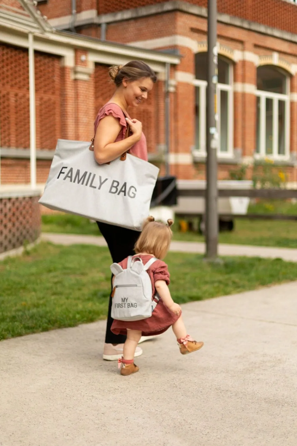 Flash Sale Childhome My First Bag Kinderrugzak - Canvas - Grijs