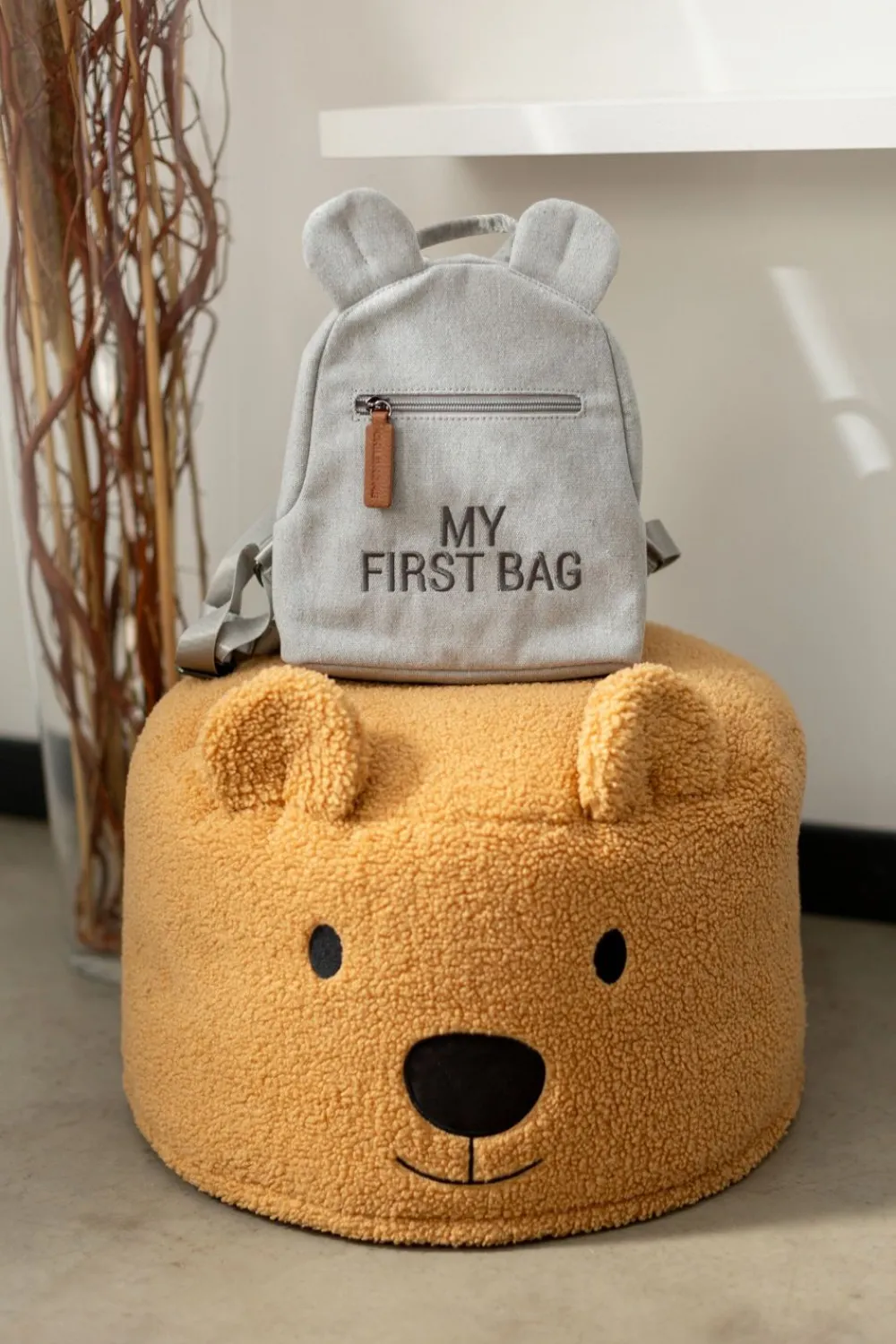 Flash Sale Childhome My First Bag Kinderrugzak - Canvas - Grijs