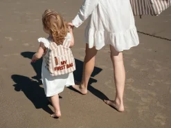 Flash Sale Childhome My First Bag Kinderrugzak - Stripes - Nude/Terracotta