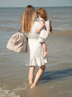 Flash Sale Childhome My First Bag Kinderrugzak - Stripes - Nude/Terracotta