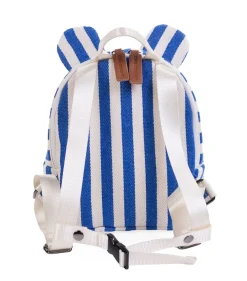 Fashion Childhome My First Bag Kinderrugzak - Stripes - Electric Blue/Light Blue