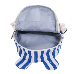 Fashion Childhome My First Bag Kinderrugzak - Stripes - Electric Blue/Light Blue