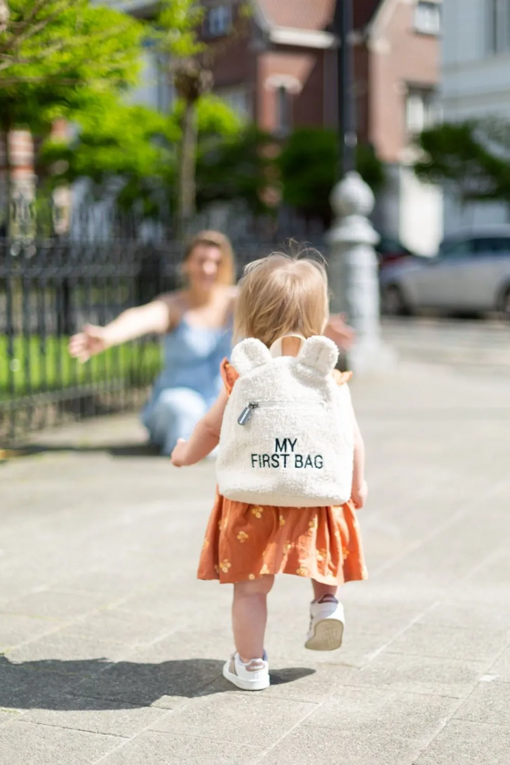 Store Childhome My First Bag Kinderrugzak - Teddy Ecru