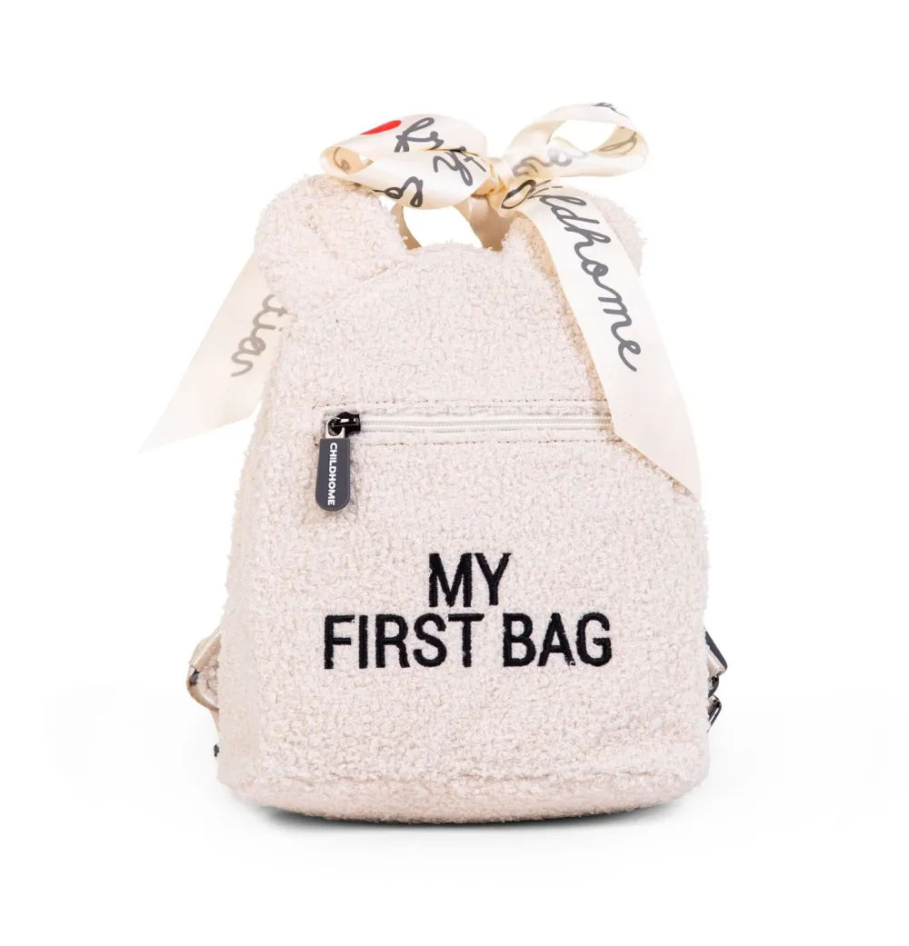 Store Childhome My First Bag Kinderrugzak - Teddy Ecru