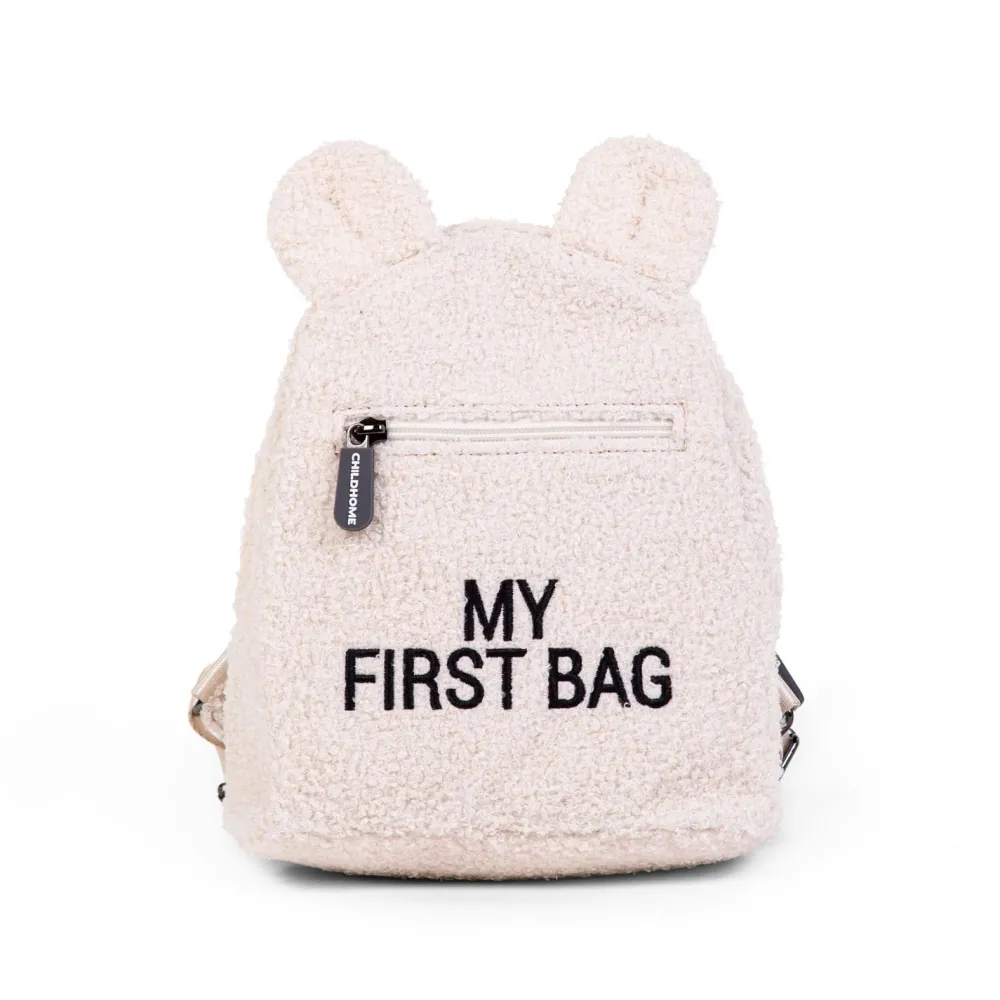 Store Childhome My First Bag Kinderrugzak - Teddy Ecru