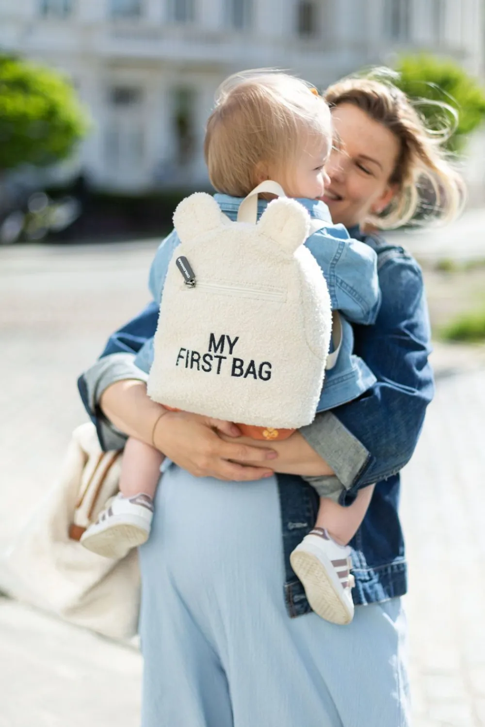 Store Childhome My First Bag Kinderrugzak - Teddy Ecru