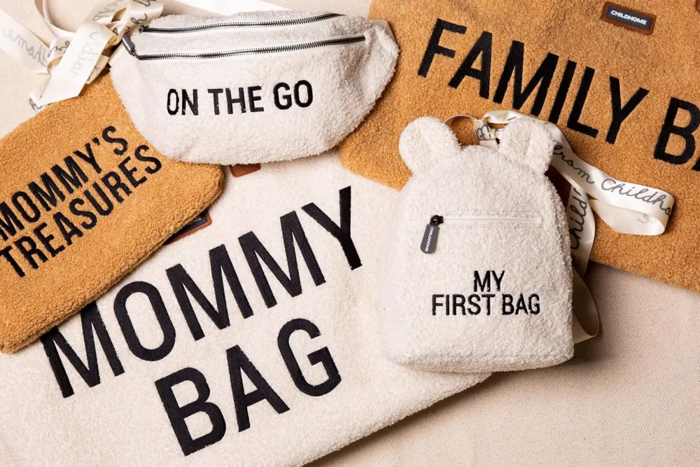 Store Childhome My First Bag Kinderrugzak - Teddy Ecru